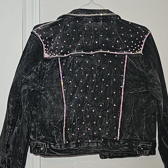 Jackets & Blazers - Custom Bling Jean Jacket